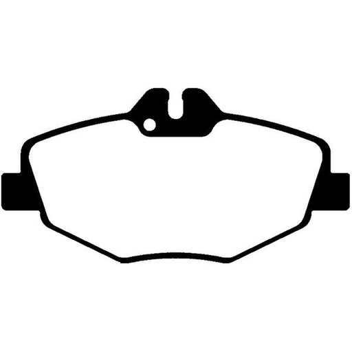 Abtex Front Brake Pad Set fits Mercedes-Benz E-Class 2002-2008