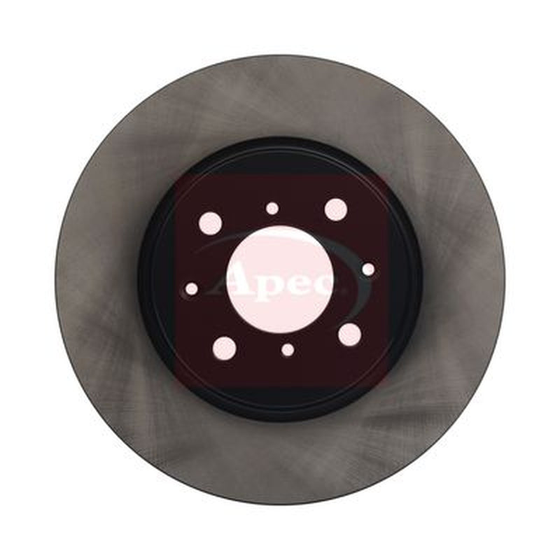 Apec 2 x Vented Brake Discs fits Suzuki Swift III 2010-2017 1.2 1.3