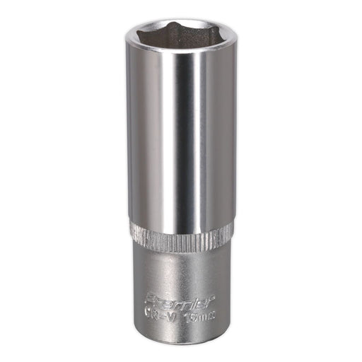 Sealey WallDrive Socket 16mm Deep 3/8"Sq Drive S3816D Sealey - Dynamic Drive