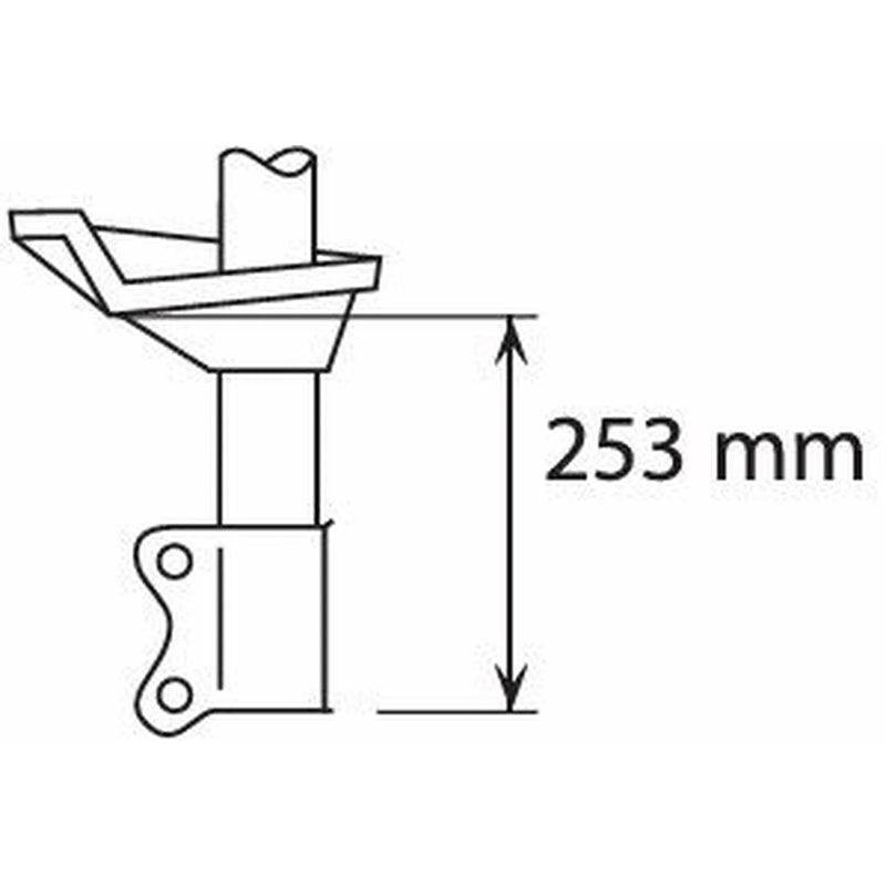KYB Shock Absorber Damper Strut Front Left fits Nissan Almera 1995-2000