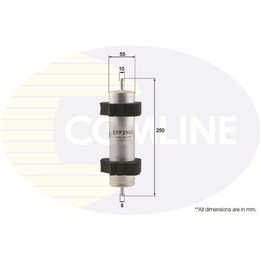 Comline Fuel Filter Element fits Audi Q5 2008-2017 2.0 3.0