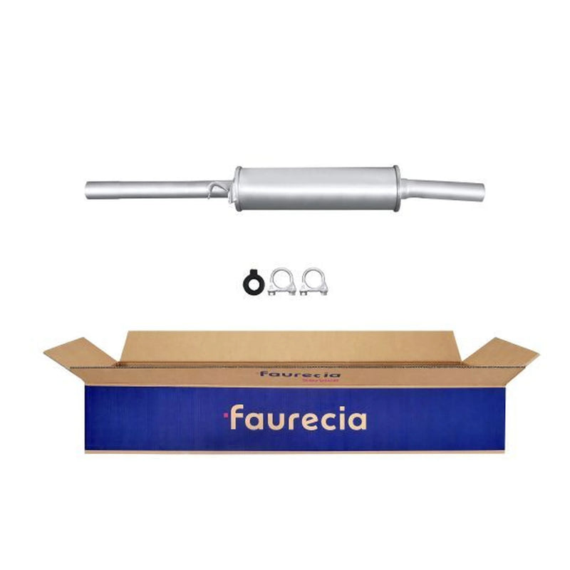 Hella Middle Silencer fits VW Polo 1985-1994 1.0