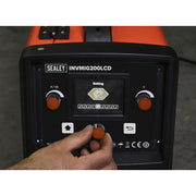 Sealey Inverter Welder MIG TIG & mmA 200A with LCD Screen INVMIG200LCD Sealey - Dynamic Drive