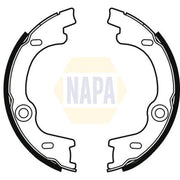 NAPA Parking Brake Shoe Set fits Kia Carens III 2006-2013 1.6 2.0