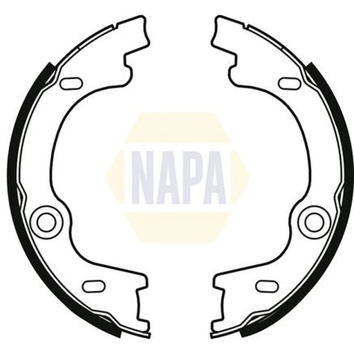 NAPA Parking Brake Shoe Set NBS5054