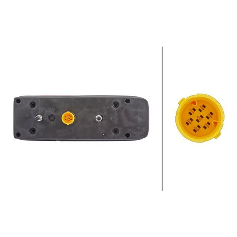 Hella Tail Light / Lamp P21W Left