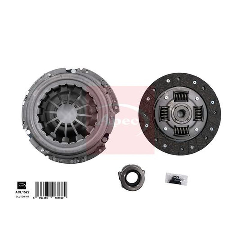 Apec Clutch Kit Set 3pc fits MG MG 3 2011 on 1.5