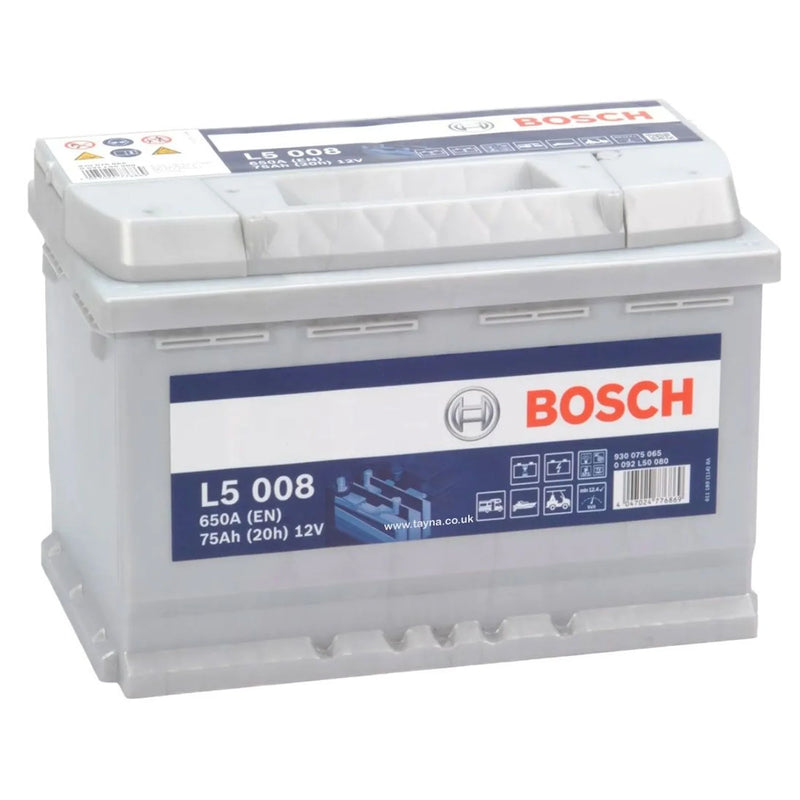 Bosch Leisure Battery L5008 12V 75Ah Deep Cycle
