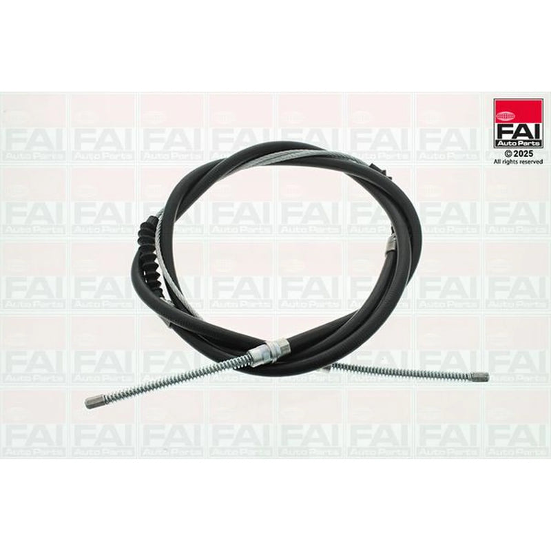 FAI Handbrake Cable Left Rear fits Citroën C25 1981-1994 1.8 1.9 2.0 2.5