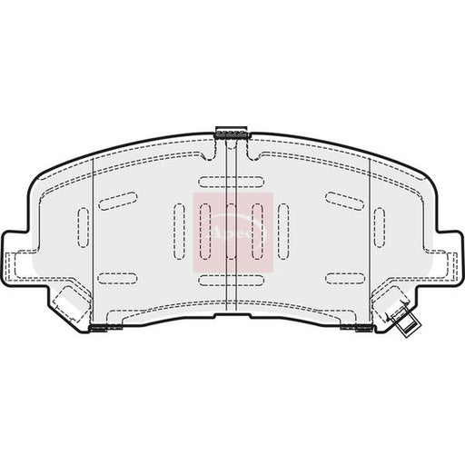 Apec Front Brake Pad Set fits Mazda CX-5 2011-2024 2.0 2.2 2.5