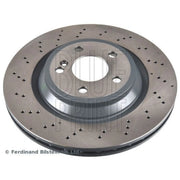 Blue Print 2 x Perforated/Vented Rear Brake Discs ADBP430080