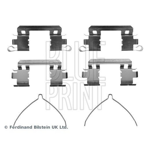 Blue Print Brake Pad Accessory Fitting Kit Front fits Honda Insight 2009-2013