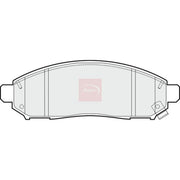 Apec Front Brake Pad Set fits Nissan Navara NP300 2005-2007 2.5