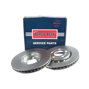 Borg & Beck Front Vented & Rear Vented Brake Discs & Pads fits VW Golf 1999-2006