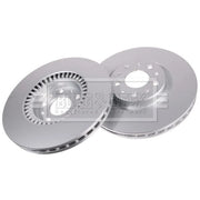 Borg & Beck Front & Rear Brake Discs & Pads fits Fiat Tipo 2015-2020 1.4 1.6
