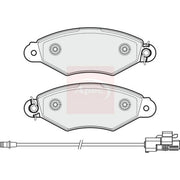 Apec Front Brake Pad Set PAD1982