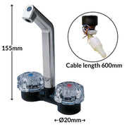 Deluxe Mixer Tap for Caravan/Motorhome Nova - Dynamic Drive