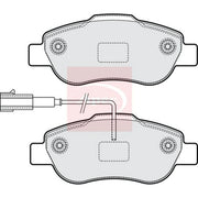 Apec Front Brake Pad Set PAD2302