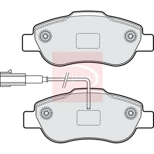 Apec Front Brake Pad Set PAD2302