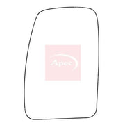 Apec Exterior Wing Mirror Glass Left fits Nissan Interstar 2002-2006