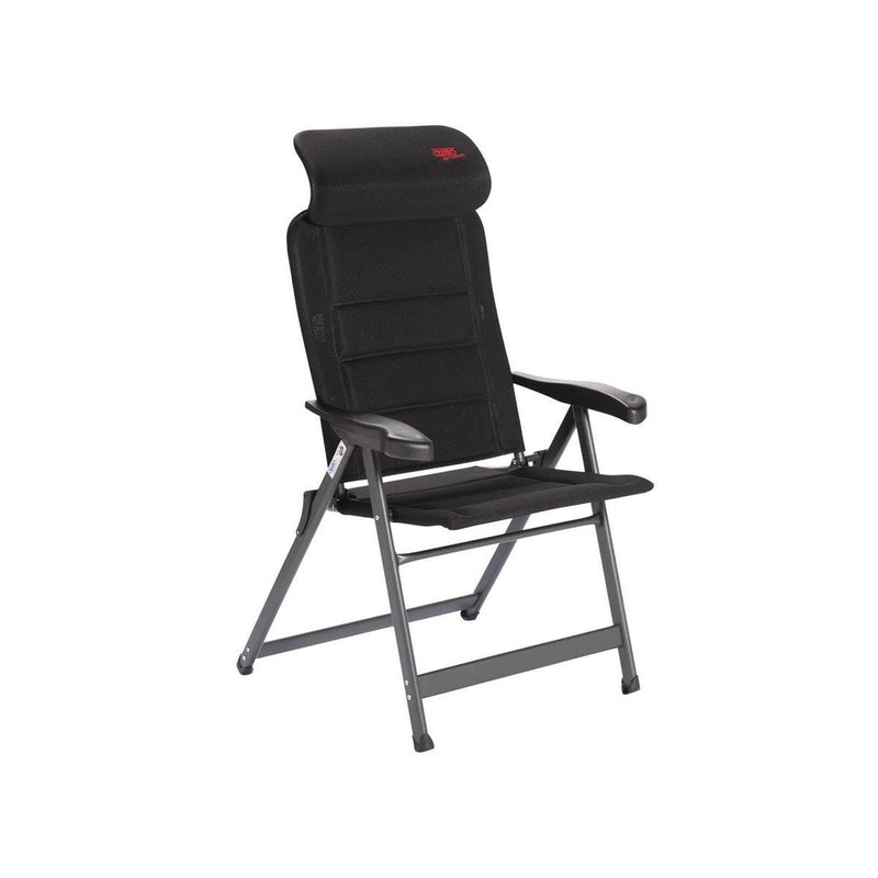 Crespo Chair AP/237 Air Deluxe Compact Black Crespo - UK Camping And Leisure