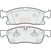 Apec Front Brake Pad Set PD3704