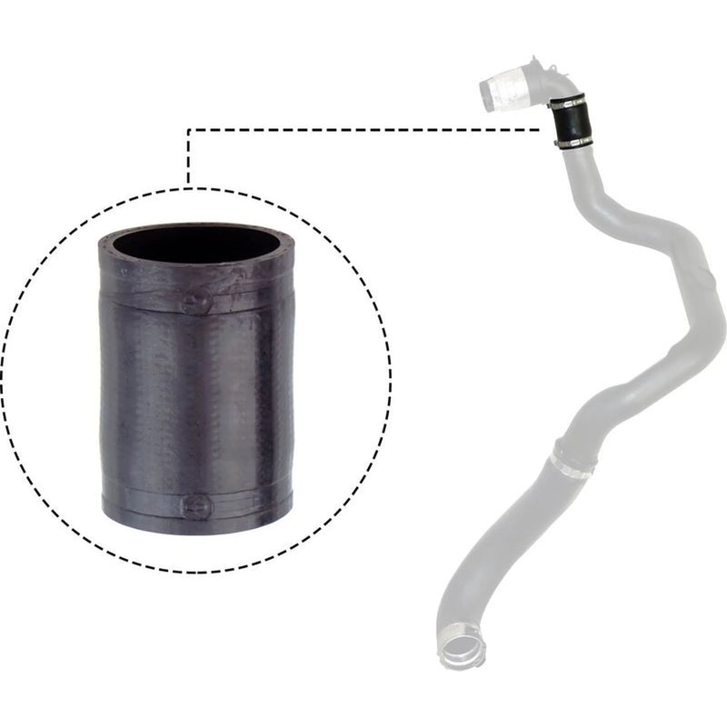 Gates Intercooler Turbo Charge Air Hose 85mm fits Opel Movano B 2010-2021 2.3