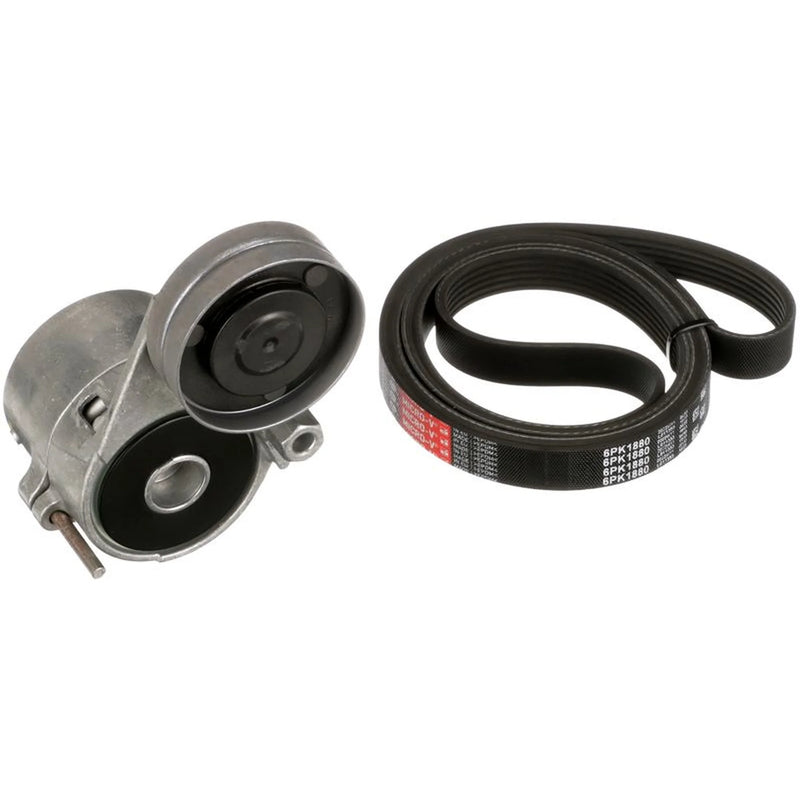 Gates V-Ribbed Belt Set fits Audi A4 B5 1995-2001 2.4 2.6 2.8