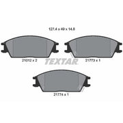 Textar Front Brake Pad Set 2101202
