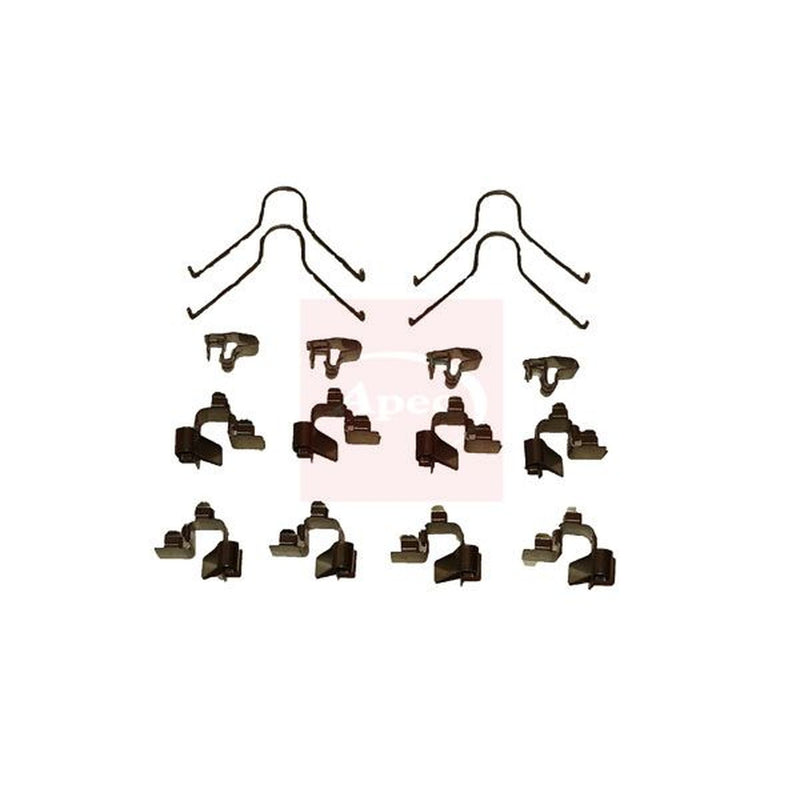 Apec Brake Pad Accessory Fitting Kit Front fits Toyota Camry 1982-1986 1.8 2.0