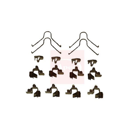 Apec Brake Pad Accessory Fitting Kit Front fits Toyota Camry 1982-1986 1.8 2.0