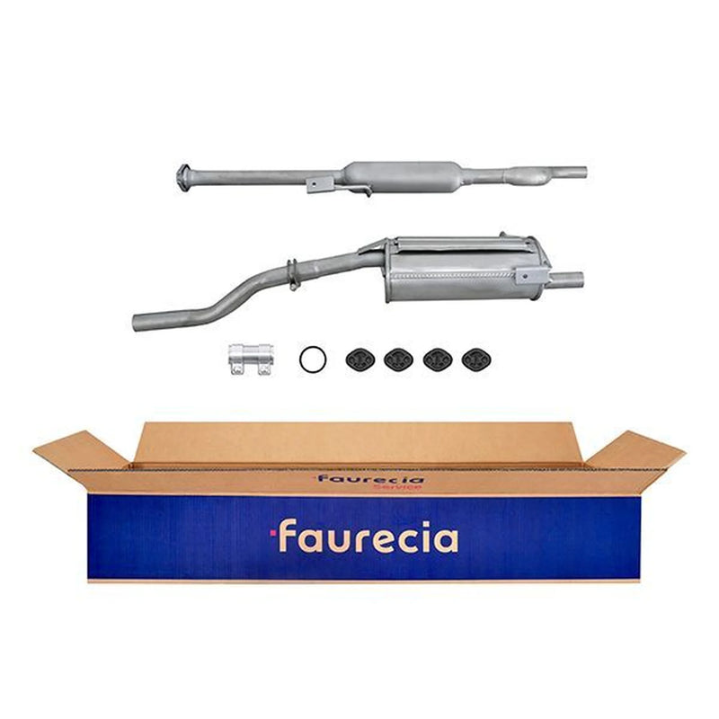 Hella End Silencer Rear fits Suzuki Swift 1989-2005 1.0 1.3