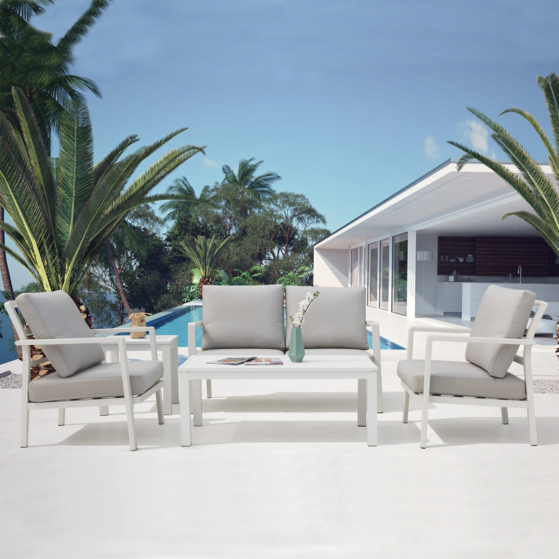 Dellonda Kyoto 4 Piece Garden Set Dellonda  - Dynamic Drive