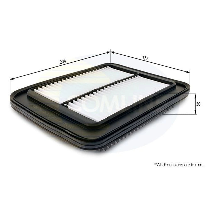 Comline Service Kit with Air, Oil & Cabin Filters fits Hyundai I10 I 2008-2013
