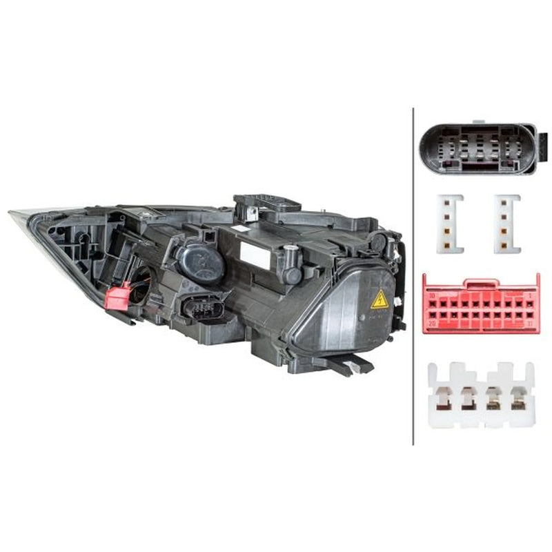Hella Headlight Headlamp LED Right fits Audi Q3 2011-2018 1.4 2.0 2.5