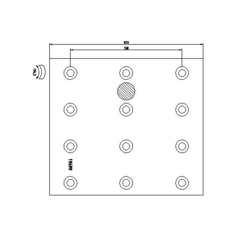 Textar Textar Cv Brake Lining Set 1969903