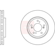Apec 2 x Vented Brake Discs fits Honda Cr-V III 2006-2012 2.4