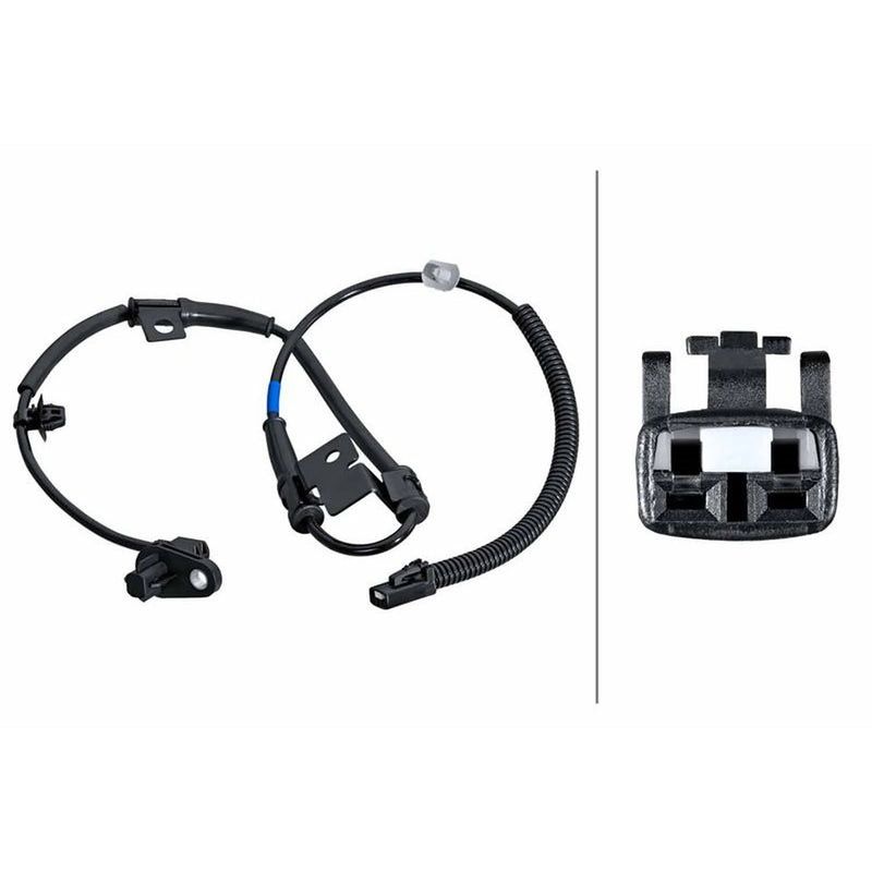 Hella ABS Wheel Speed Sensor Front fits Hyundai Elantra IV 2005-2011 1.6