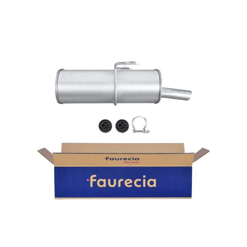 Hella End Silencer Rear fits Peugeot 406 1995-2004 1.6 1.8
