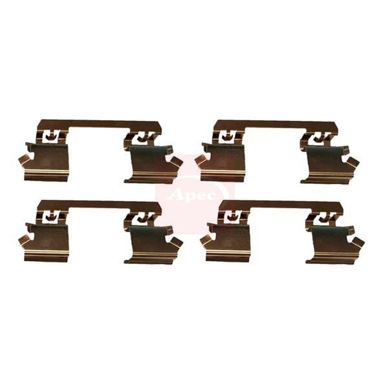 Apec Brake Pad Accessory Fitting Kit Front fits Mercedes-Benz E-Class 2002-2008