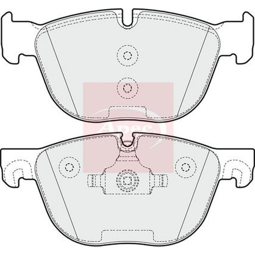 Apec Front Brake Pad Set fits BMW X4 2015-2018