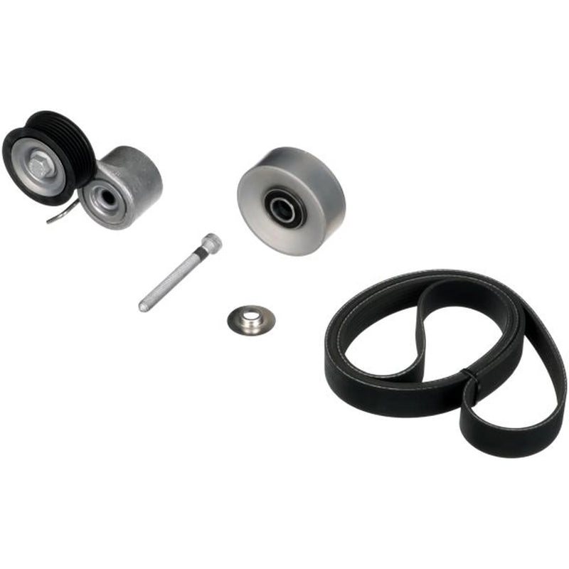 Gates V-Ribbed Belt Set fits Audi A4 B8 2008-2015 3.0