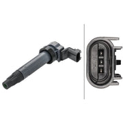 Hella Ignition Service Kit (1 Spark Plugs + Ignition Coil) fits Chevrolet Spark