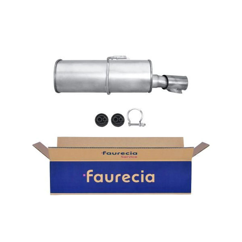 Hella End Silencer Rear fits Peugeot 406 2000-2004 2.2