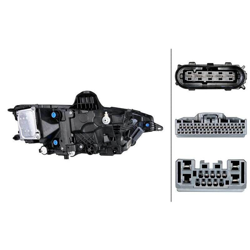 Hella Headlight Headlamp LED Left fits Volvo S60 III 2019-2023