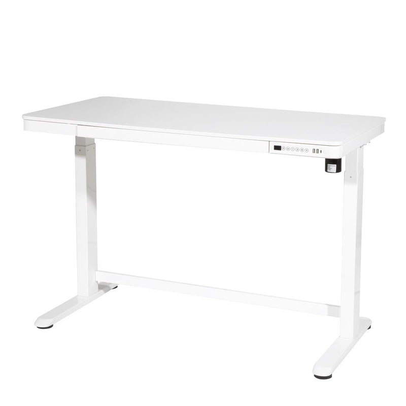 Dellonda Single Motor Ultra-Quiet Electric Desk with Control Panel USB Port Dellonda - Dynamic Drive