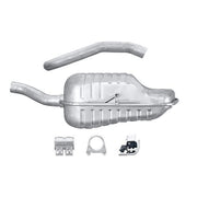 Hella End Silencer Rear fits Renault Grand Scénic II 2004-2009 1.9 2.0
