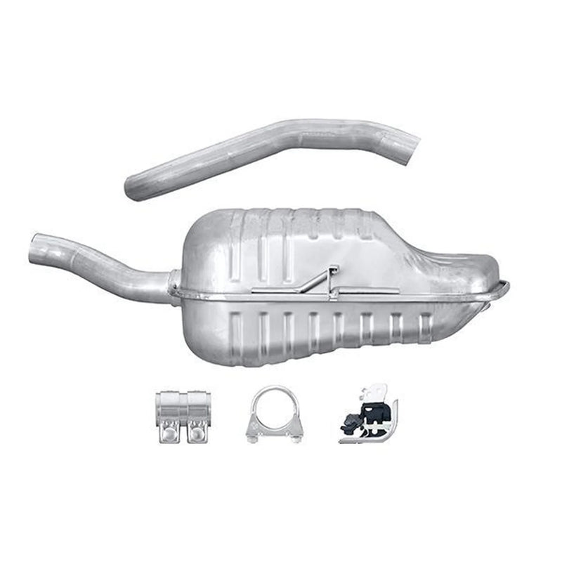 Hella End Silencer Rear fits Renault Grand Scénic II 2004-2009 1.9 2.0