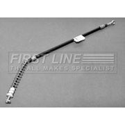 First Line Handbrake Cable Left Rear fits Fiat Uno 1983-2006