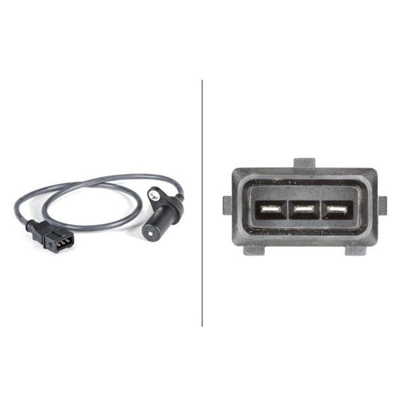 Hella Crankshaft Position Sensor fits Fiat Brava 2000-2001 1.2